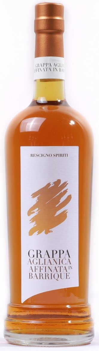 GRAPPA AGLIANICA BARRIQUE - 70CL - RESCIGNO-SPIRITUOSEN