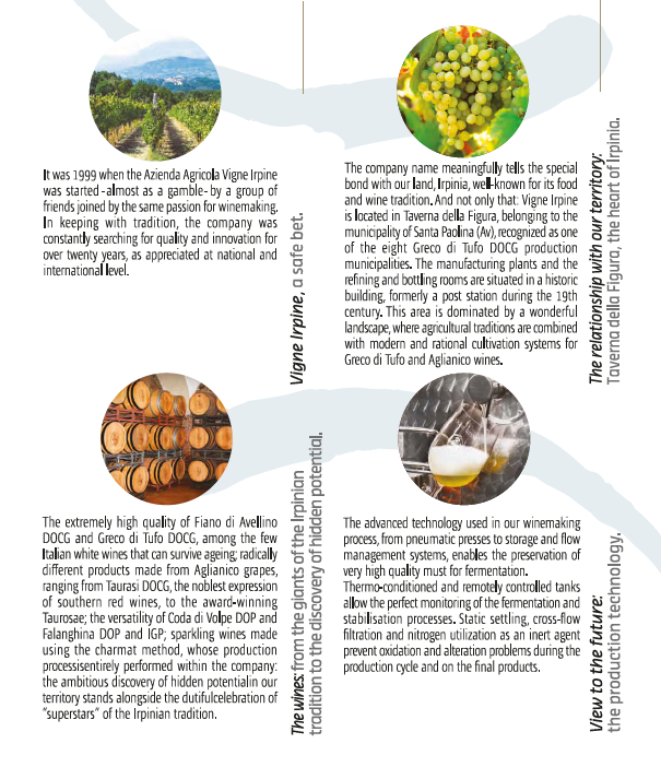 FALANGHINA EXTRA TROCKENER SEKT – 75CL – IRPINE VINEYARDS